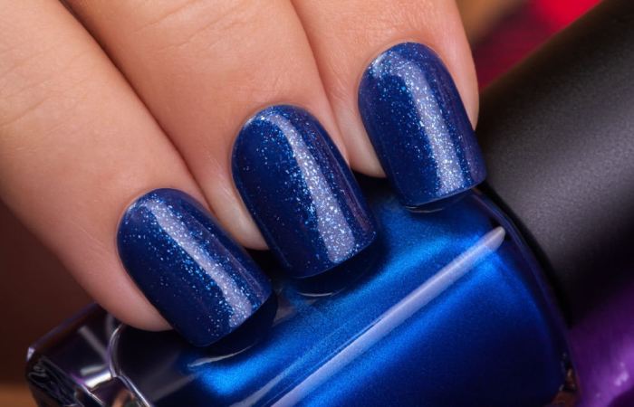 blue nails ideas