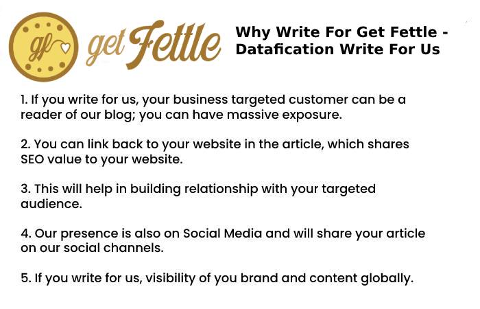Why Write for Us – Datafication Write for Us