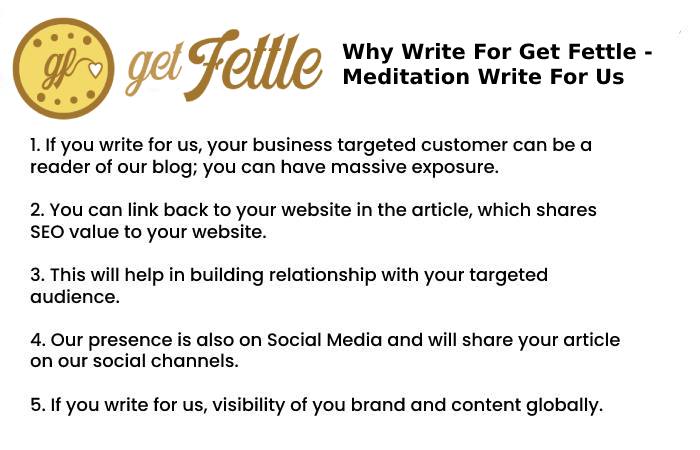 Why Write for Us – Meditation Write for Us